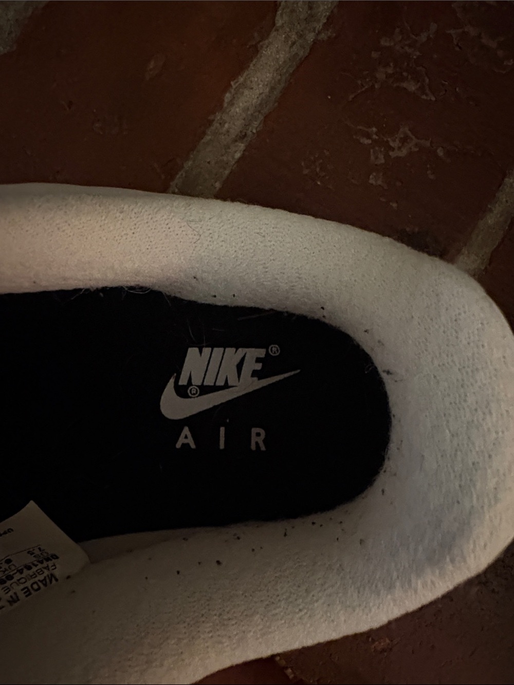 Nike Men’s Air Force 1 Low — Red, White & Gray - Picture 5 of 9